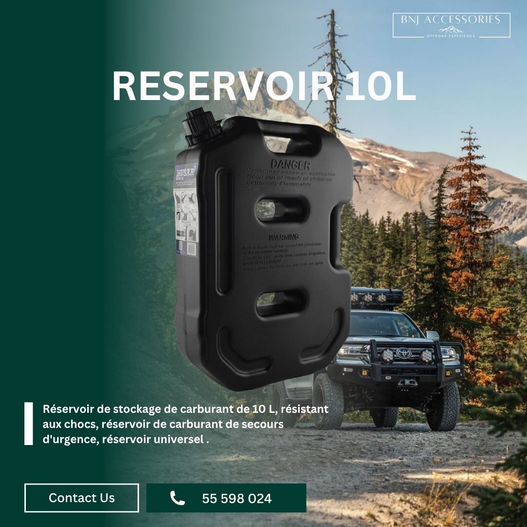 RESERVOIR 10L GASOIL PLASTIQUE